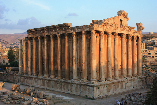 Temple de Bacchus au Liban